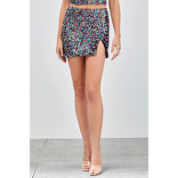 Vegas Lights Mini Skirt