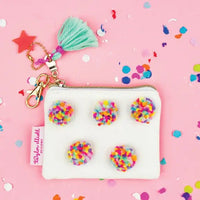 Pom Keychain Card Holder