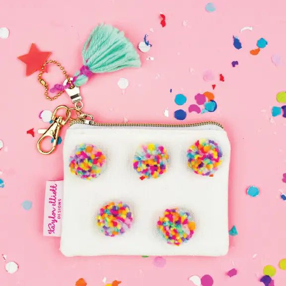 Pom Keychain Card Holder