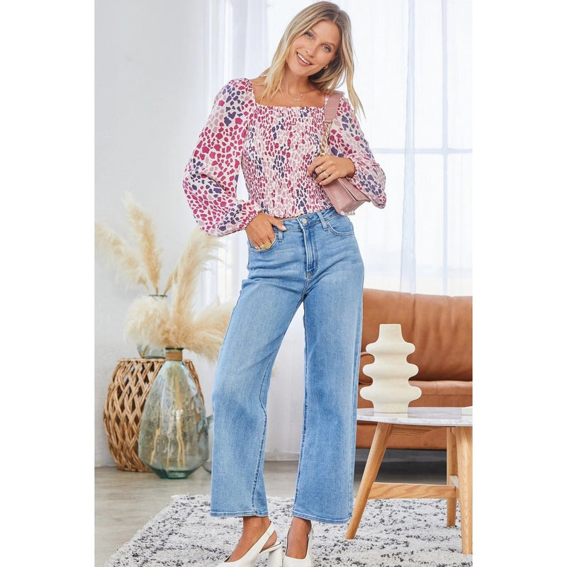 Balloon Sleeve Blouse