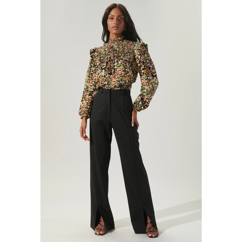 Naomi Smocked Blouse