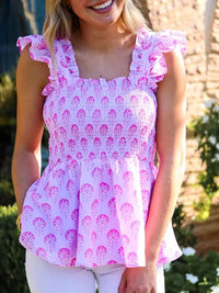 J. Marie Shay Ruched Top