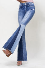 Panel Flare Jeans