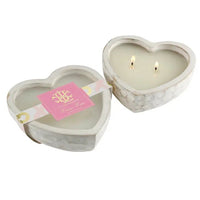 Lux Fragrances Heart Bowl Candle