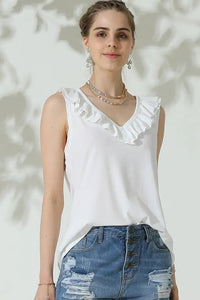 Summer Thrills Ruffle Blouse