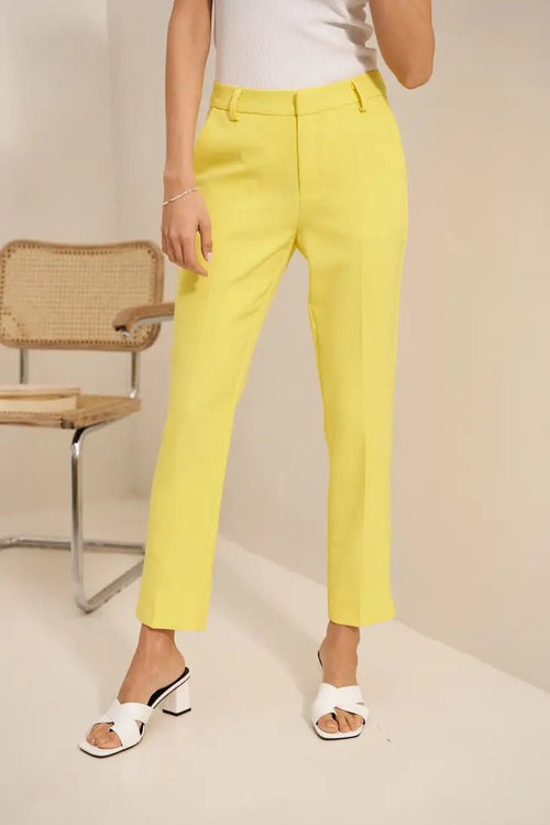 Natasha Suit Pants - Yellow