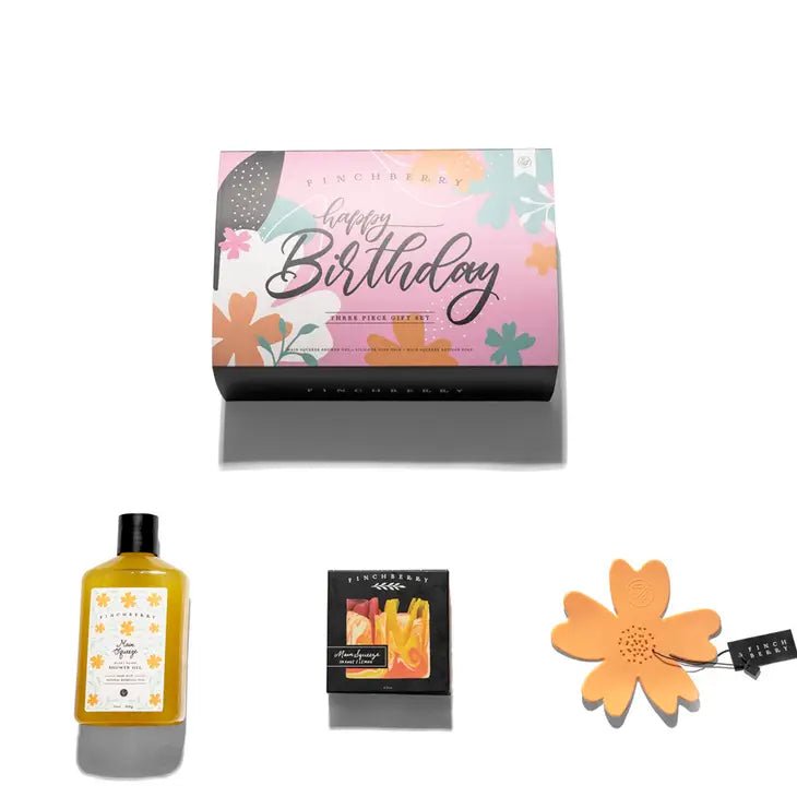 Finchberry Happy Birthday Gift Set - 3 Piece