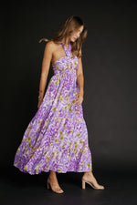 Watercolor Summers Maxi Dress
