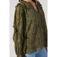 Leonna Leopard Blouse