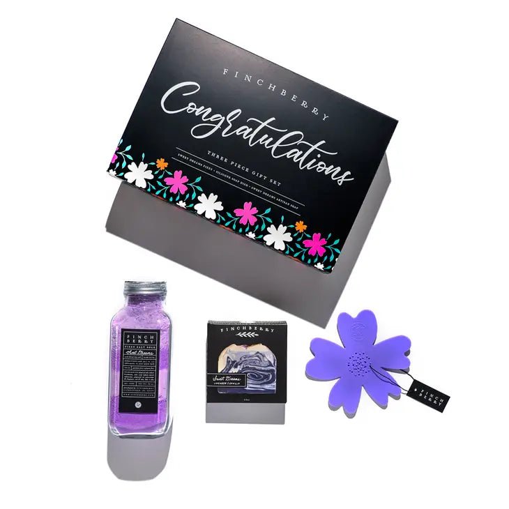 Finchberry Congratulations Gift Set - 3 Piece