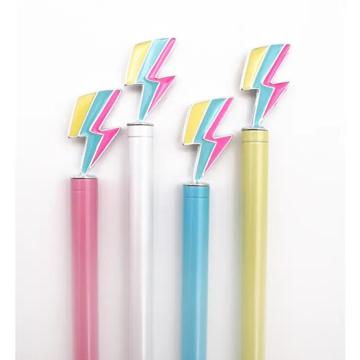 Lightning Bolt Pen - Pearl Yellow