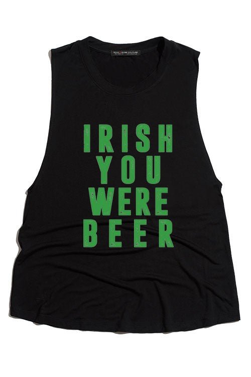 Irish You Were Beer Tank Top