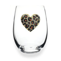 Jeweled Stemless Wine Glass