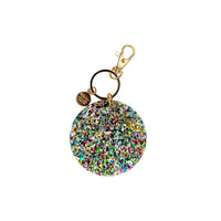 Confetti Circle Keychain