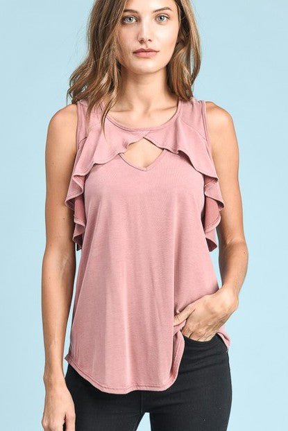 Ruffled Tank