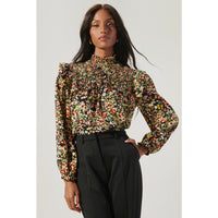 Naomi Smocked Blouse