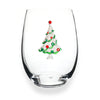 Jeweled Stemless Wine Glass