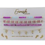 Erimish Dahlia Anklet Set