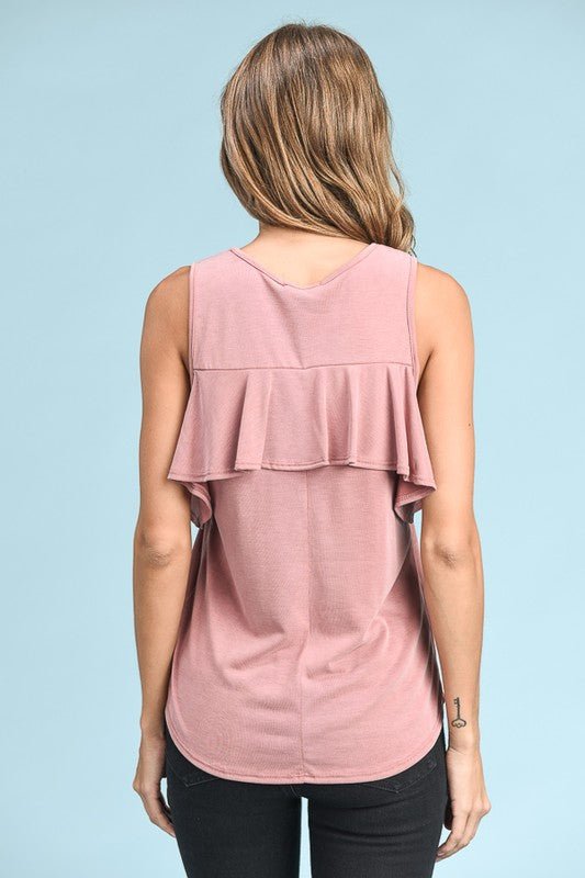 Ruffled Tank