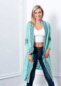 Aztec Knit Cardigan