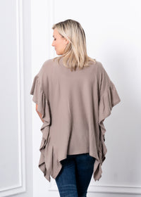 Ruffle Sleeve Kimono