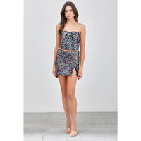 Vegas Lights Mini Skirt