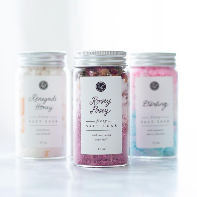 Finchberry Fizzy Salt Soak Sampler Set
