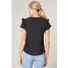 Brooke Knit Blouse - Black