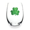 Jeweled Stemless Wine Glass