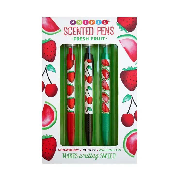 Fruit Scented Pen Set