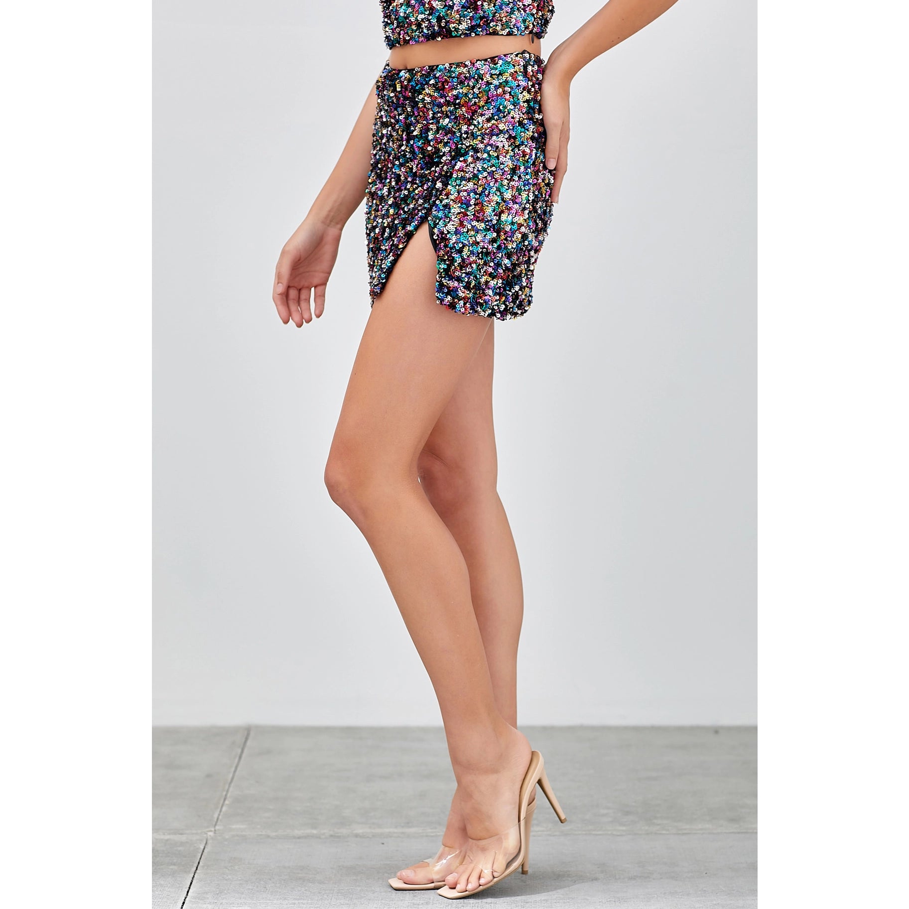 Vegas Lights Mini Skirt