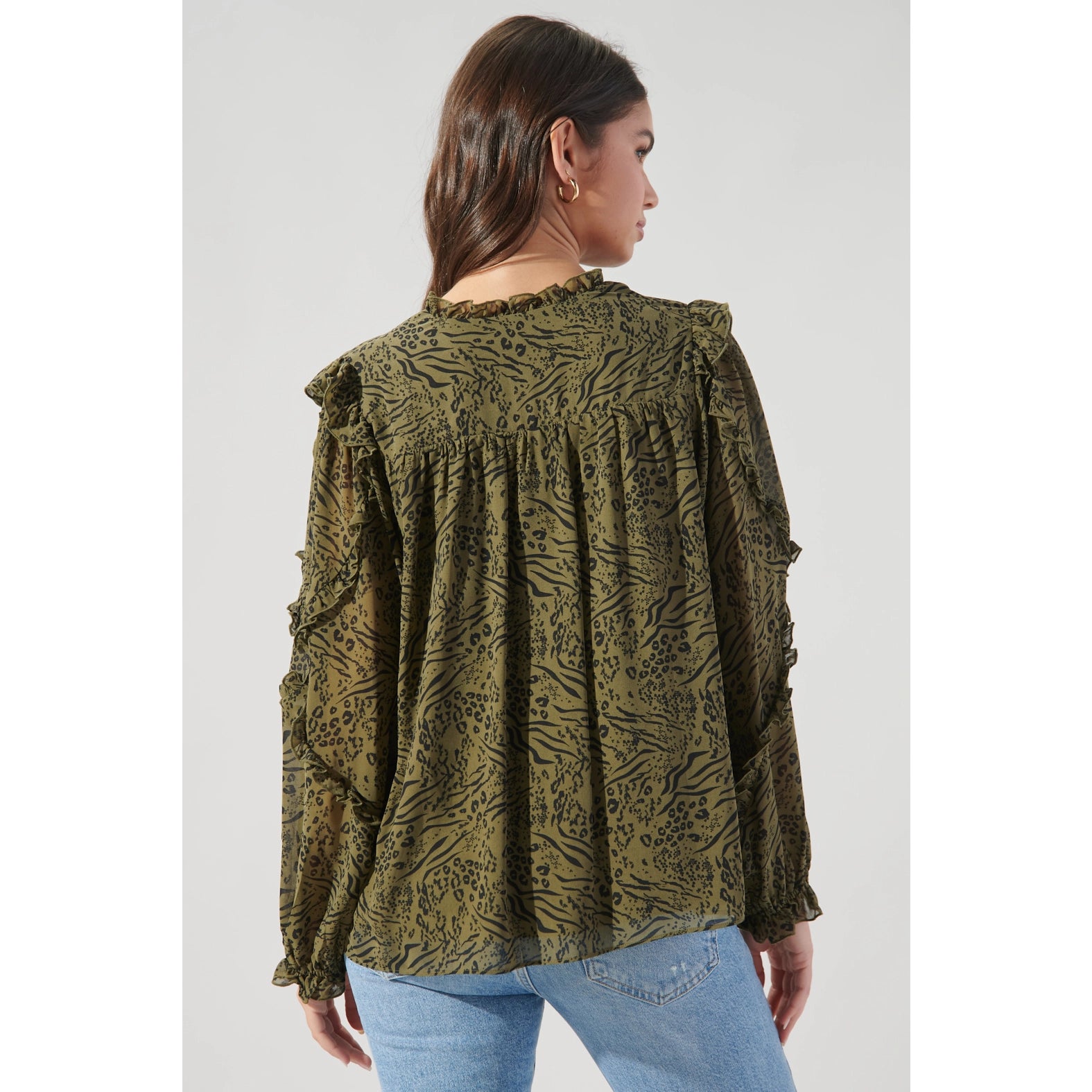 Leonna Leopard Blouse