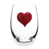 Jeweled Stemless Wine Glass