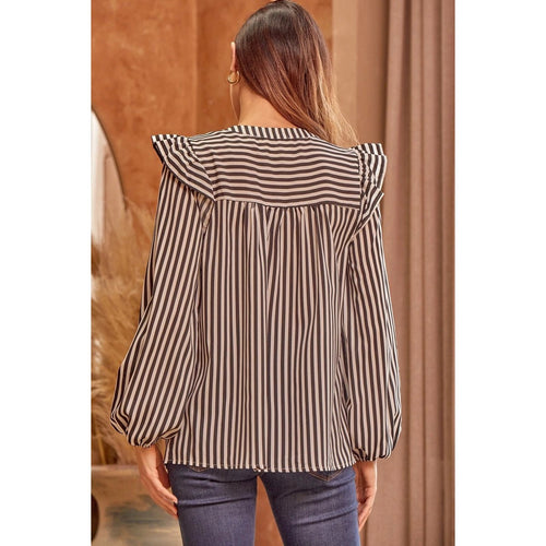 Classic Striped Blouse