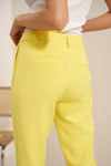 Natasha Suit Pants - Yellow