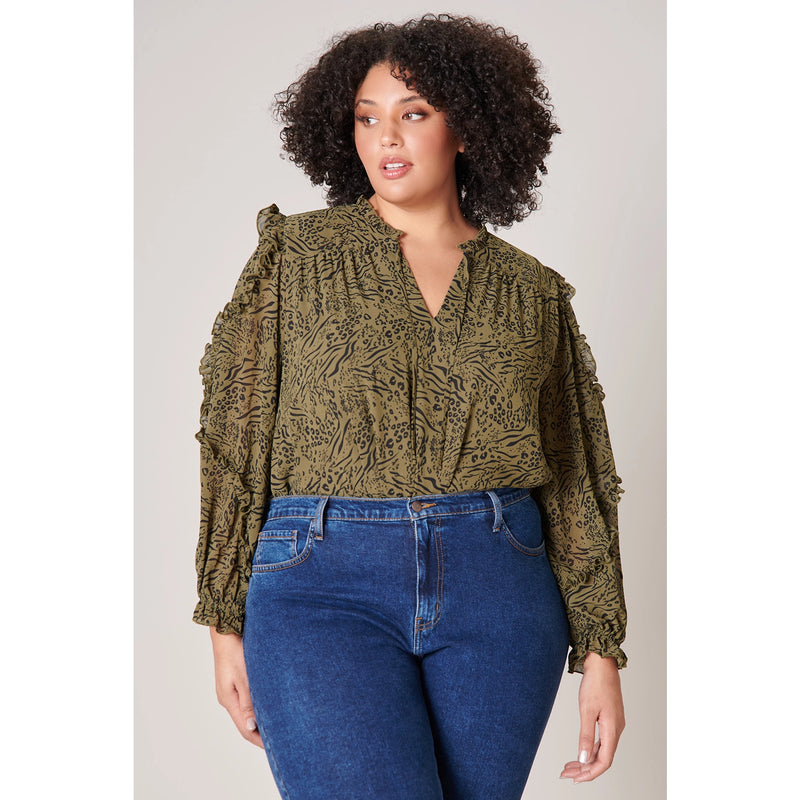 Leonna Leopard Blouse