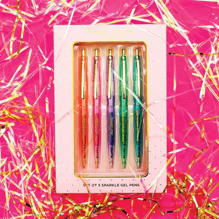 Motivational Sparkle Gel Pen Set