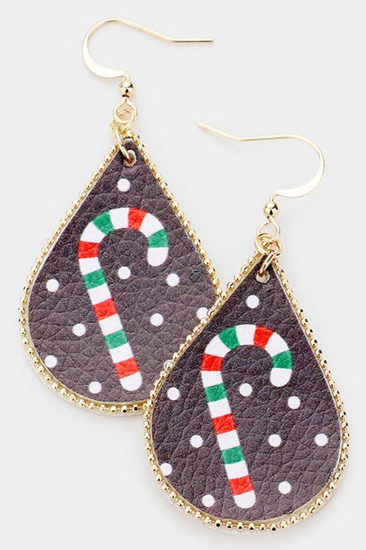 Christmas Teardrop Earrings