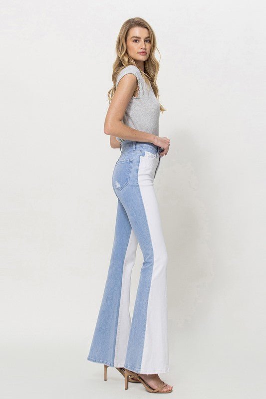 Color Block Jeans