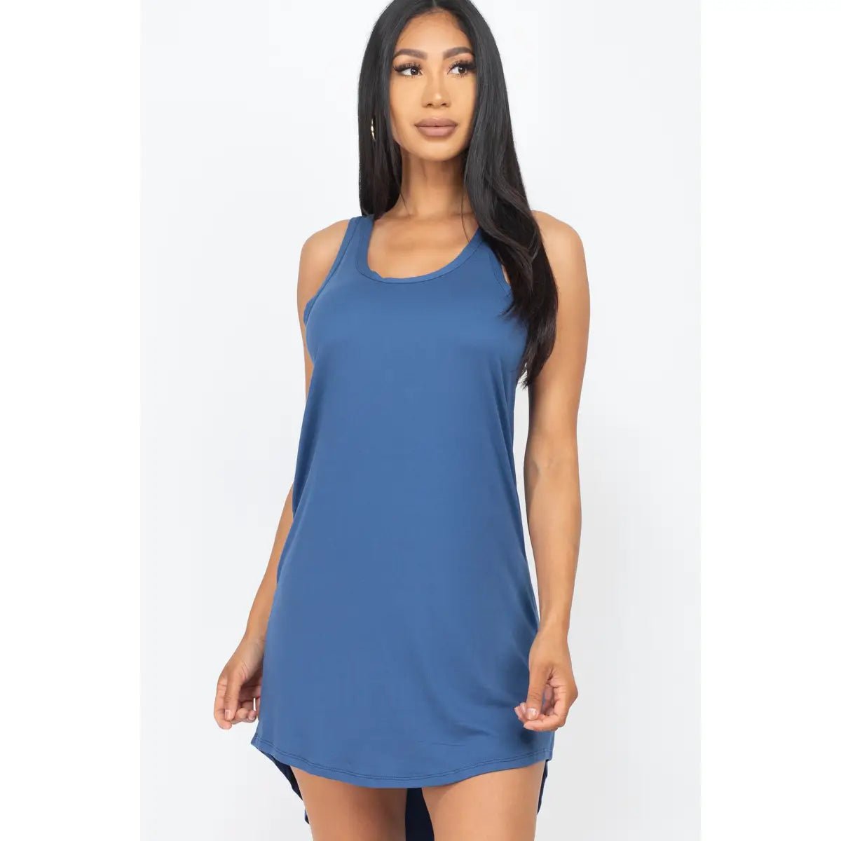 knee length dresses for ladies Bodycon Racerback Mini Dress main image 0
