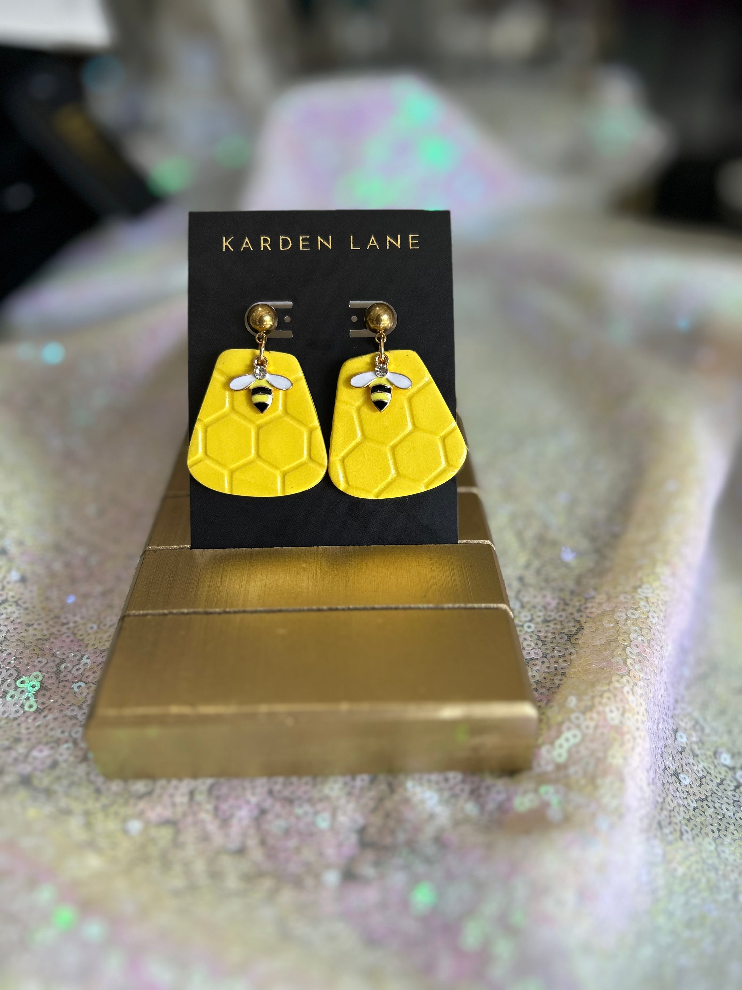 Honeycomb Earrings