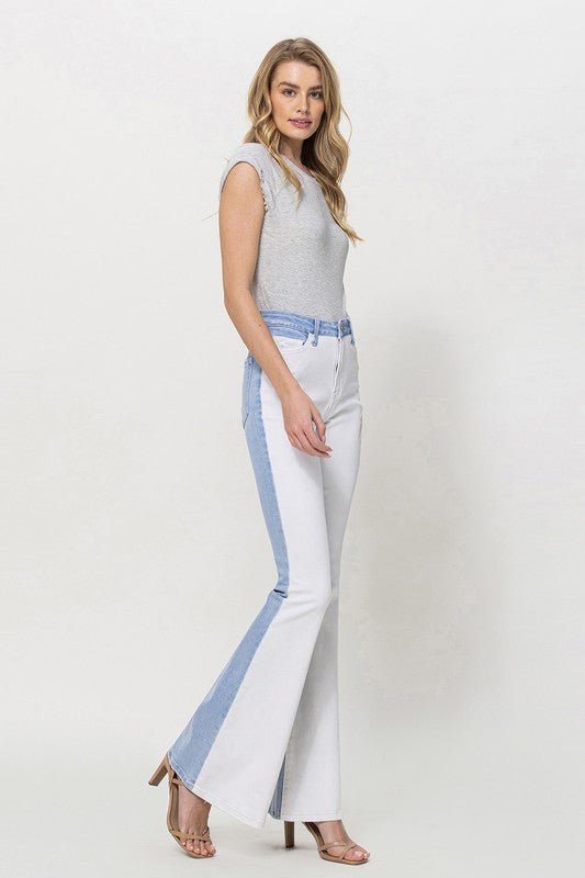 Color Block Jeans