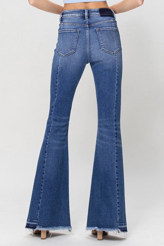 Contrast Panel Jeans