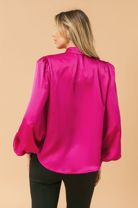 She’s Jealous Satin Top