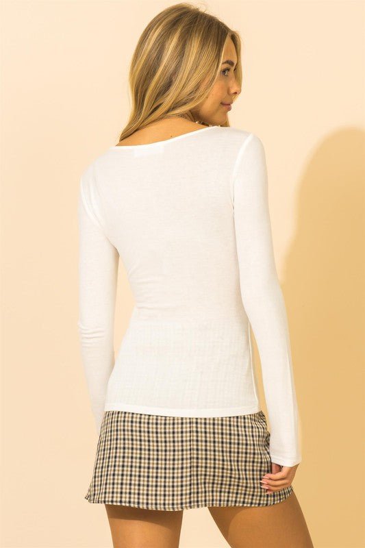 Asymmetrical Knit Top