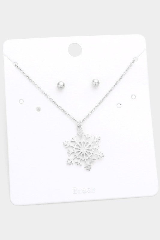 Snowflake Necklace