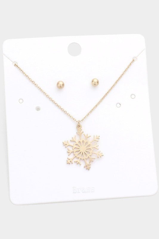 Snowflake Necklace