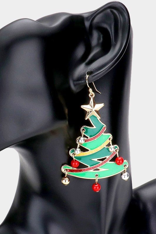 Christmas Tree Earrings